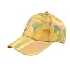 Unisex PU Rainbow Changing Baseball Hat Adult Laser Hip Hop Cap Outdoor Casual Snapback Shiny Party Dressing Hat