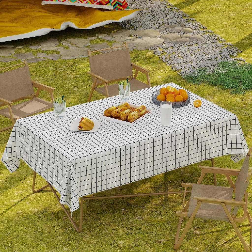 Outdoor Pastoral Style Camping Picknick Tischdecke Leichter Luxus High-End Wasserdicht Ölfest Sonnenschutz Grillen Frühlingsausflug Einweg-Tischdecke