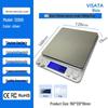 i2000 3kg Kitchen Scale with Double Trays, 0.01g Precision for Baking & Jewelry