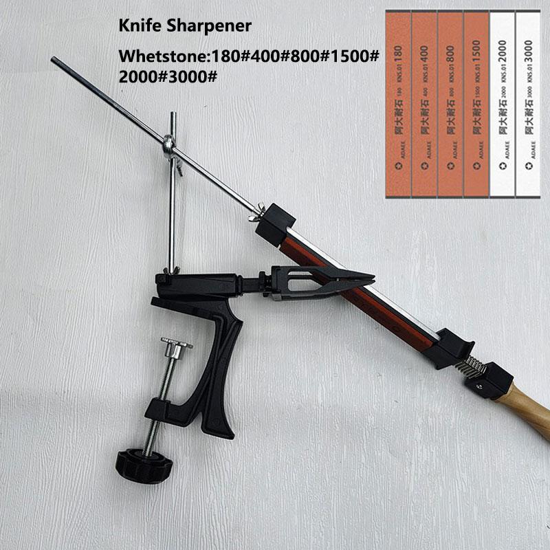 Professional Fixed Angle Knife Sharpener for Knives Diamond Sharpeing Stone Grinding Tools Whetstone Kitchen Tools