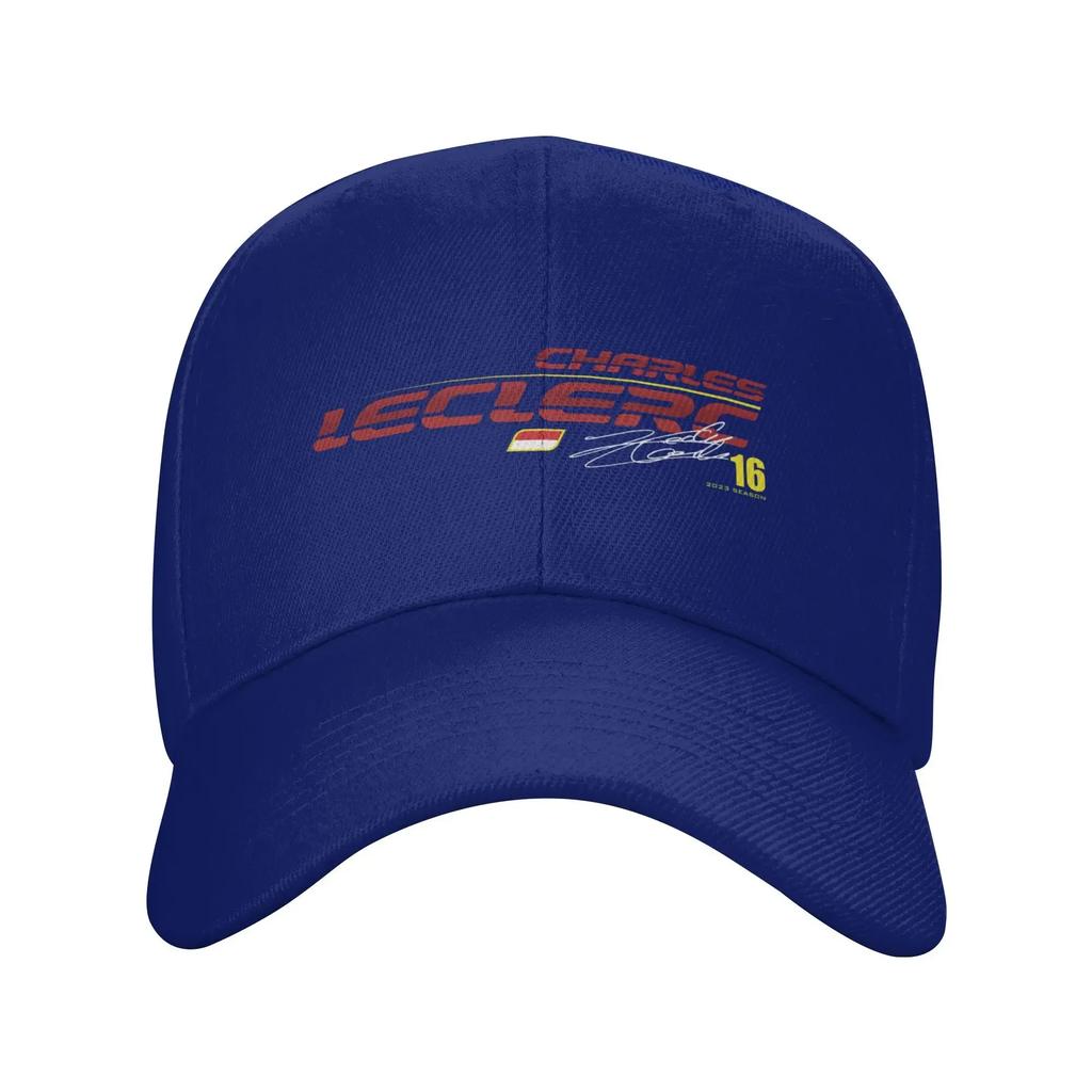 Custom Cool Charles Leclerc 16 Baseball Cap WomenUnisex Adjustable Adult Sport Racing Car Dad Hat Spring