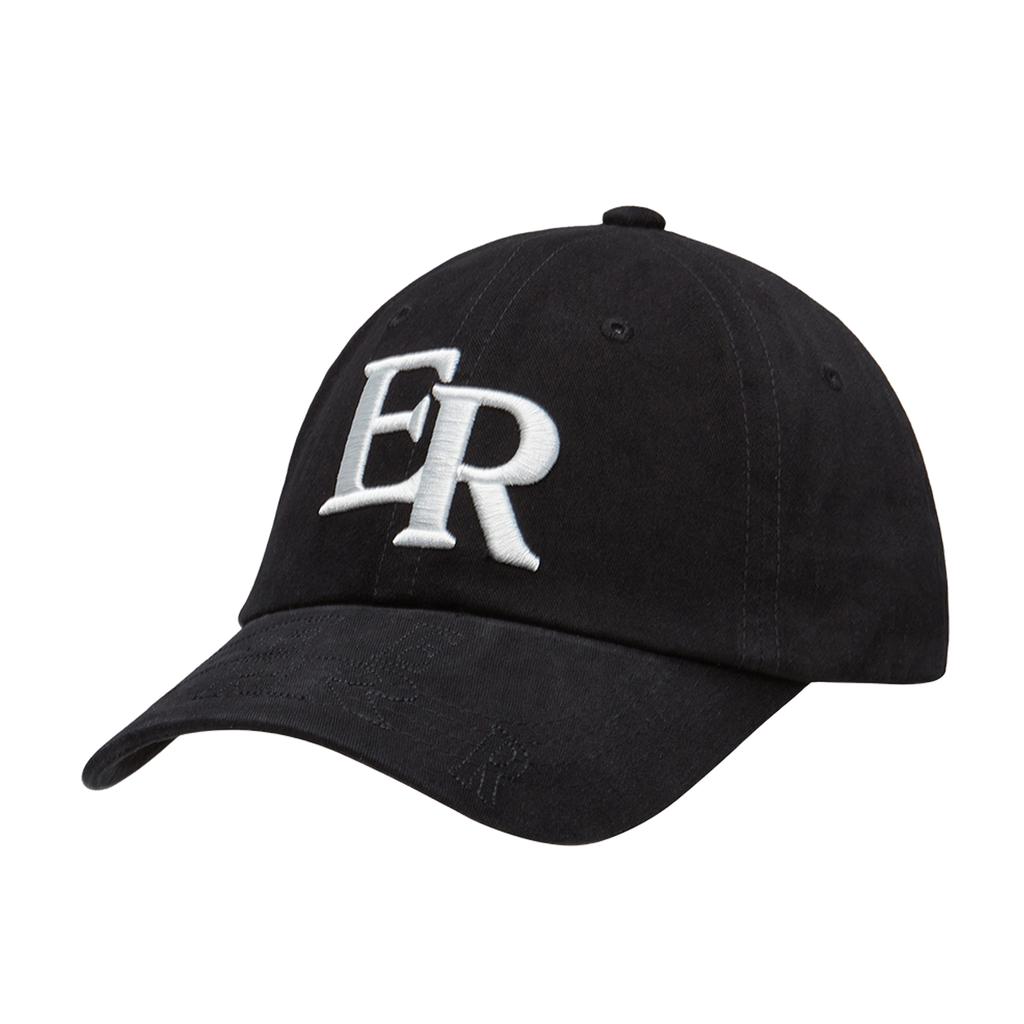EEERRR Visior Stitch Point Ball Cap Black