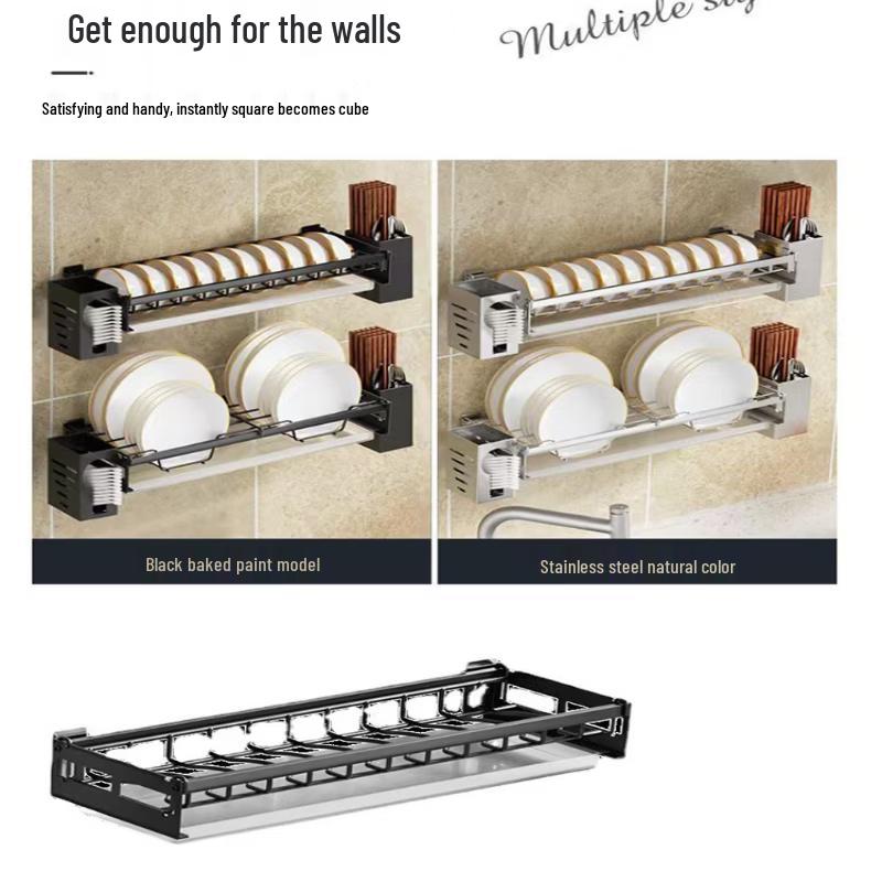 YouShu Kitchen Wall-Mounted Dish Drying Rack
