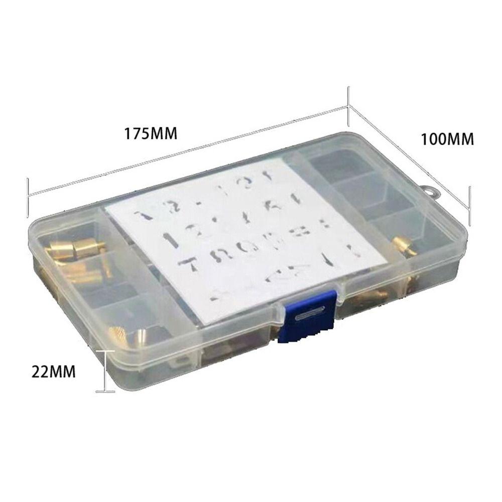 Temperature with Box Wood Burning Pen Tips Kit Soldering Iron Head Set Stencil Pyrography Marking