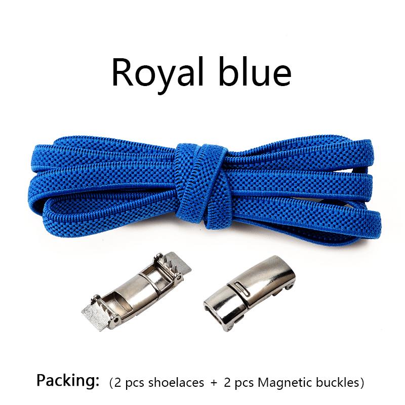 1 Pair No tie Shoelaces Magnetic Lock Elastic Shoe Laces For Kids and Adult Sneakers for Shoelace Flat Rubber Bands Shoestrings