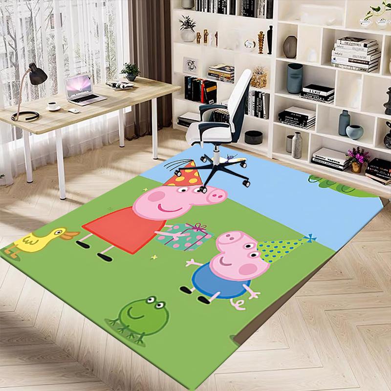 1pc Akatsuki Members Collage Carpet for Playroom Bedroom Living Room Sofa Home Decor,kids Game Area Rug Non-slip Floor Mat Y723123