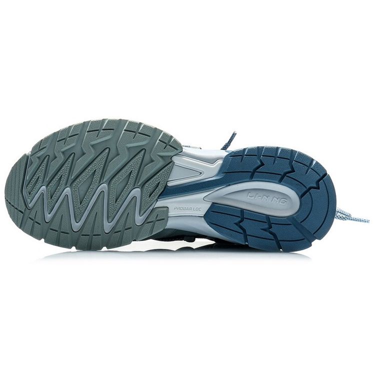 Li-Ning Non-Slip Breathable Low-Top Casual Shoes Men Sneakers Gray-Mist-Green ARDQ007-2