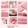 Li-Ning Yoga Mat, Thickened Wide, Professional Non-Slip, Fitness Jump Rope Exercise, Soundproof Shock-Absorbing Sports Dance Mat for Home Use