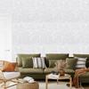 Light gray and white glitter wallpaper for living room and bedroom 50x1000