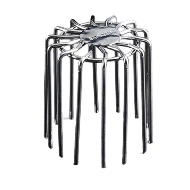 Outdoor Balcony Drainage Cover Stainless Steels Pipe Guard Leaf Debris Trap Downpipe Strainer Rain Pipe Caps Enduring