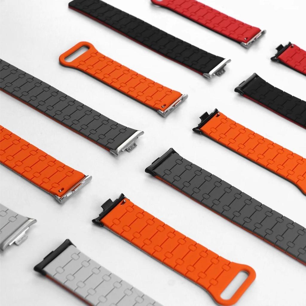 Magnetic Strap For Redmi Watch 6 Watch 5 4 Silicone Sports Wrist Band For Xiaomi Mi Band 9 Pro/Band 8 Pro Correa Bracelet Access