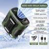 6000mAh High Speeds Outdoor Portable Waist Fan Hanging Neck Fans Multifunctional Strong Wind For Sports Courier Outdoor Working