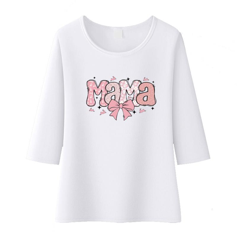 Nažehlovací nášivky Mama, snadno se tisknou, tepelně tisknou, aplikované samolepky na oblečení, trička, mikiny, DIY nášivky na batoh