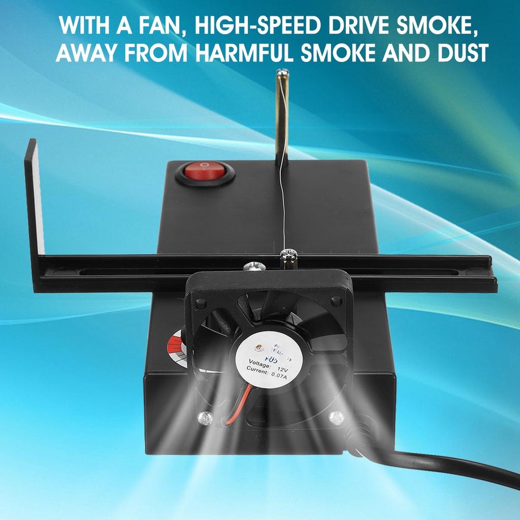 12V 60W 100-600℃ Temperature Adjustable DIY Rope Band Craft DIY Manual Cut High Working Efficiency Hot Ribbon Cutter Machine