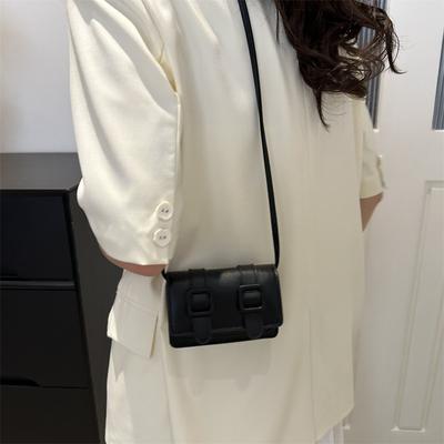 Small Bag Women's Summer New Trend Niche Shoulder Bag Simple Small Square Bag Retro Casual Messenger Bag Women