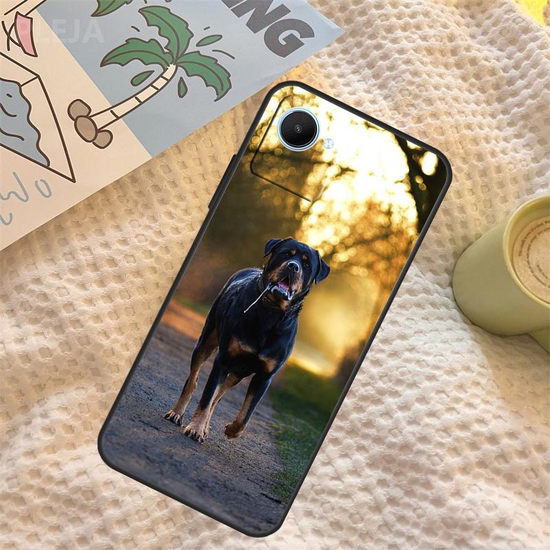 Rottweiler Dog Case For Realme GT6 GT7 Pro C67 C65 C63 C61 C55 C53 C51 C35 C71 C75 11 12 13 14 15 Pro Plus