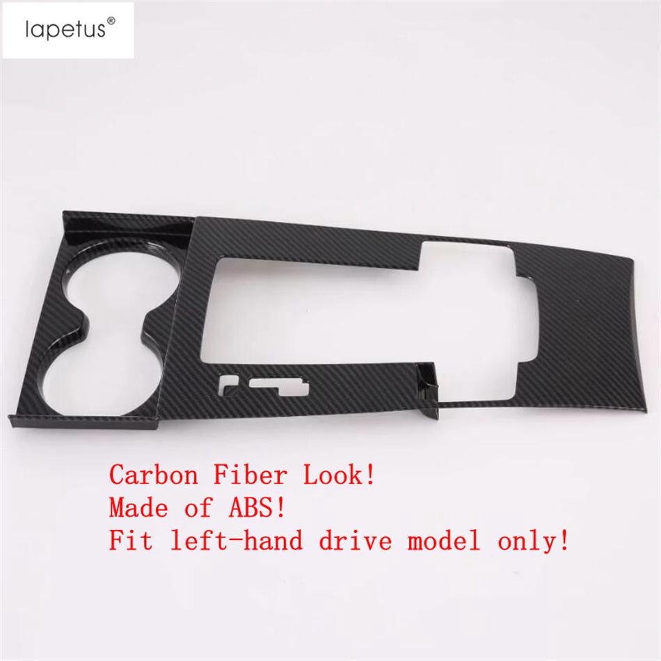 Central Control Front Water Cup Holder Gear Panel Cover Trim For Mazda 3  - 2025 ABS / Stainless Steel Interior Accessories