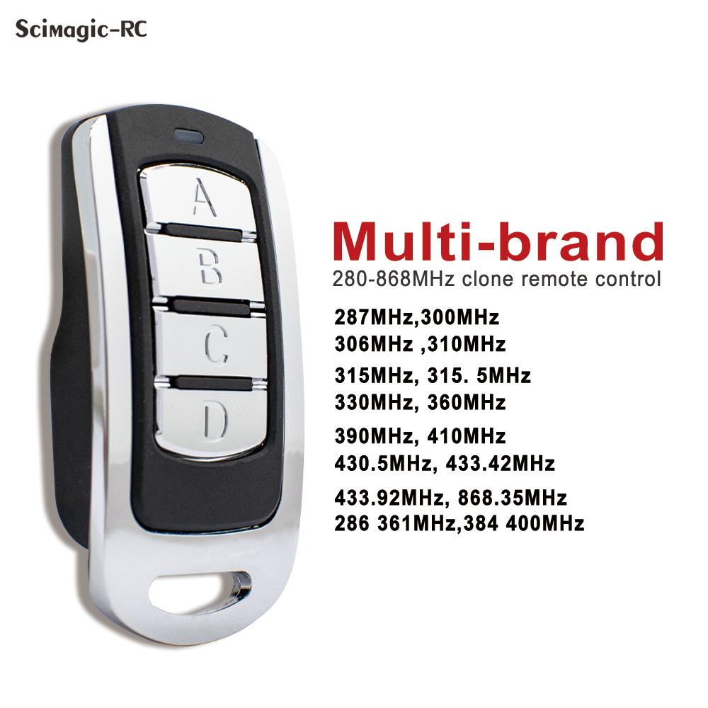 Garage Door Opener Auto Clone Remote Control 433MHz  Controller Duplicator Cloning Code 280-868MHz