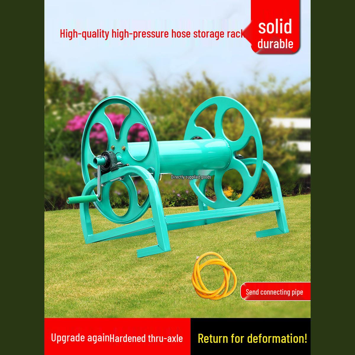 Supporto Addensato per Riporre e Avvolgere Tubi per Irrigazione Agricola