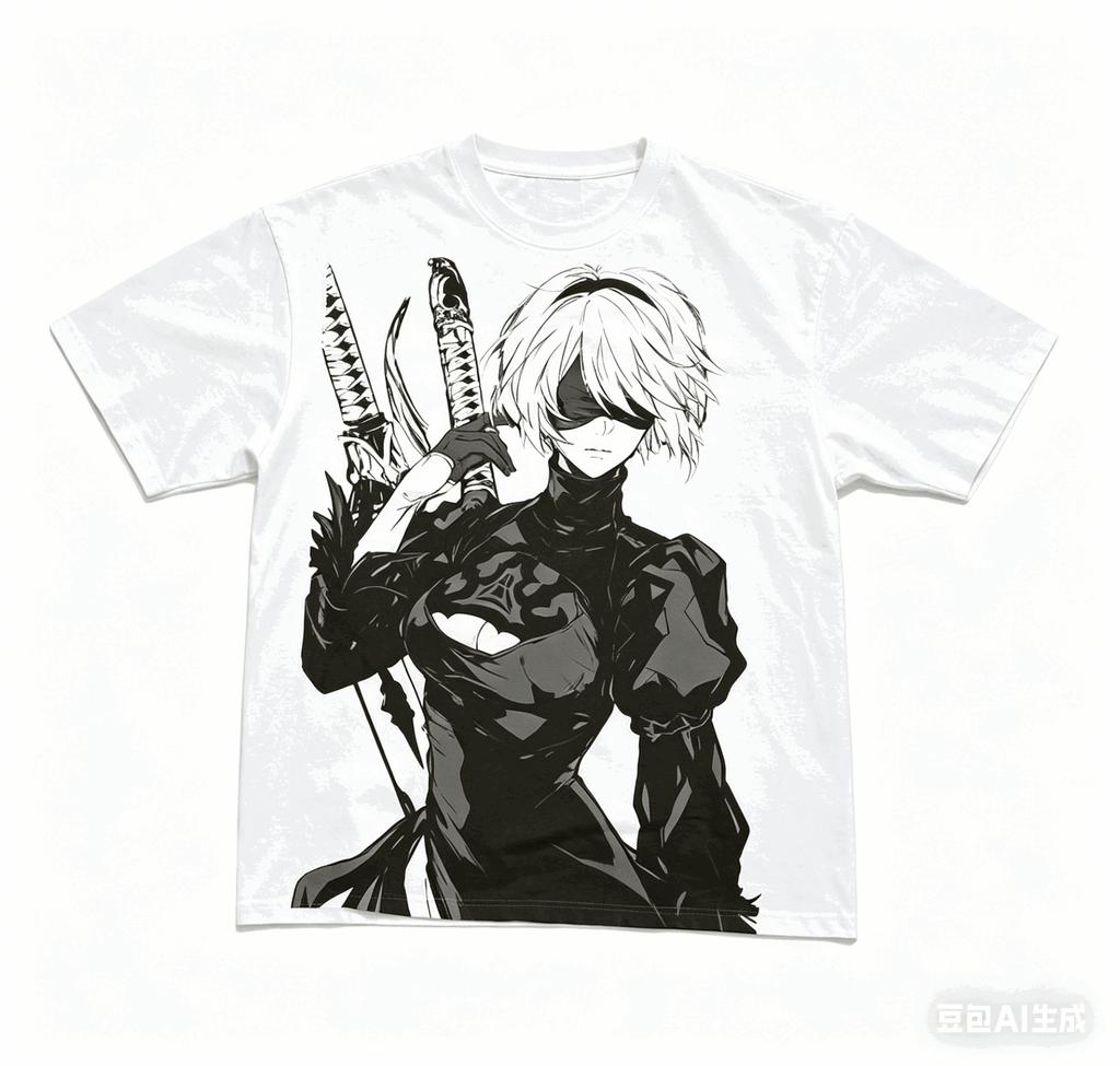 NieR Automata Anime Lover T shirt Year round clothing personality Clothes Plus Size Unisex New Model Couples high quality soft