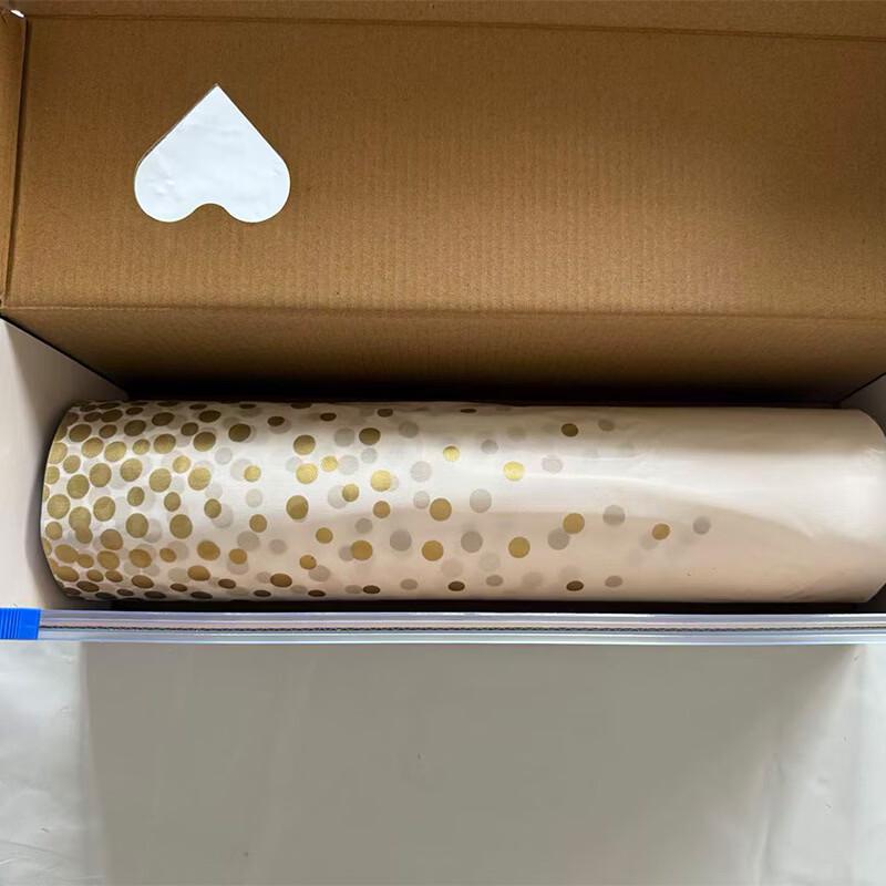 Одноразовая пластиковая скатерть Lantuan, золотой глиттер