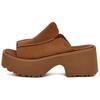 Schiebe-Slipper Damen Kastanie 1167476-CHE