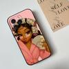 Fashion B-Bratz D-Doll Phone Case Phone Case For Iphone 17 16 15 11 13 14 Pro Max X Xr Xs Max 12mini Black Shell Cover Case
