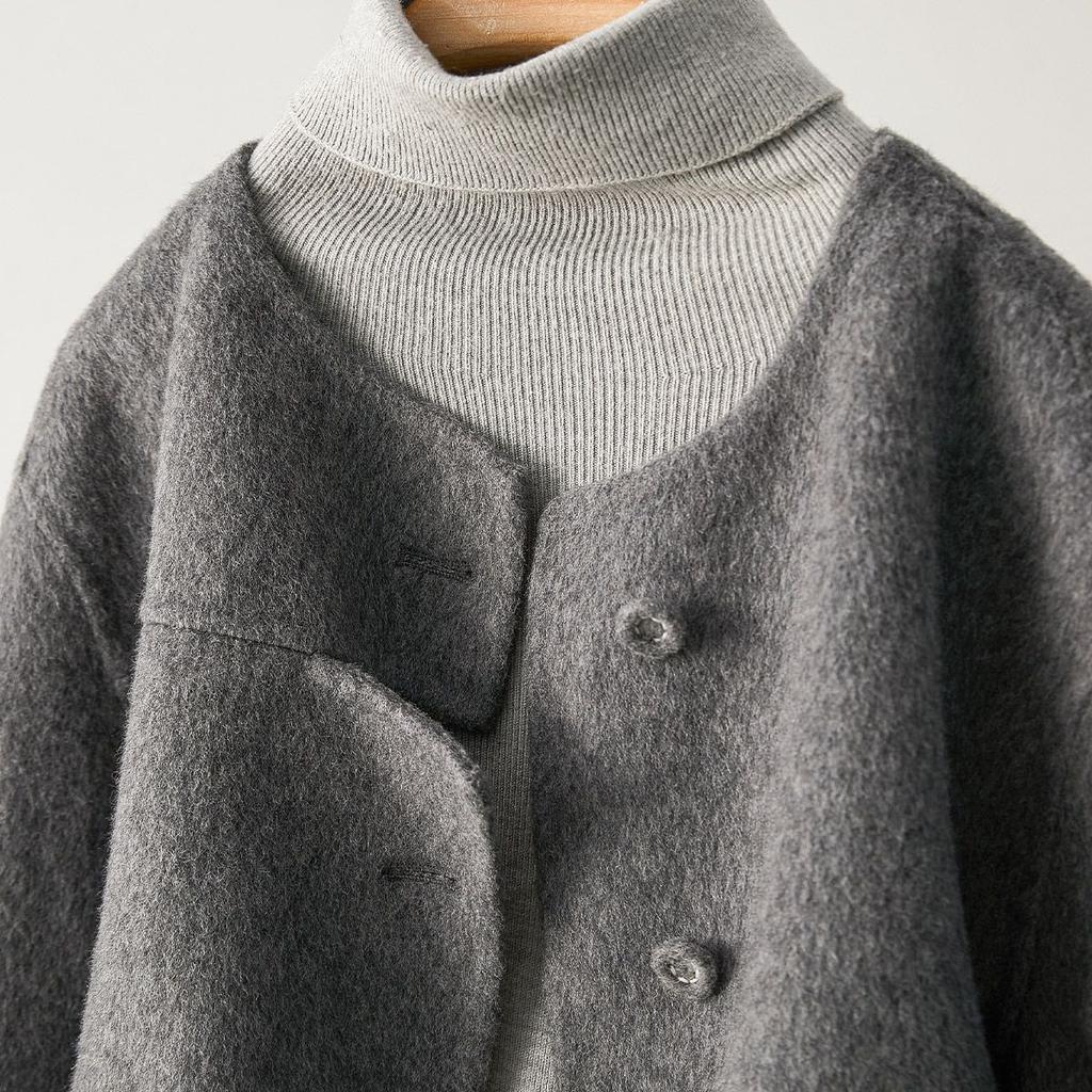Small-scented Handmade Wool Coat In Winter New Wool Coat