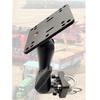 Double U-Bolt Motorcycle Bike Handlebar Rail Mount Base with 1.5 Inch Ball for Gopro Camera for Garmin for