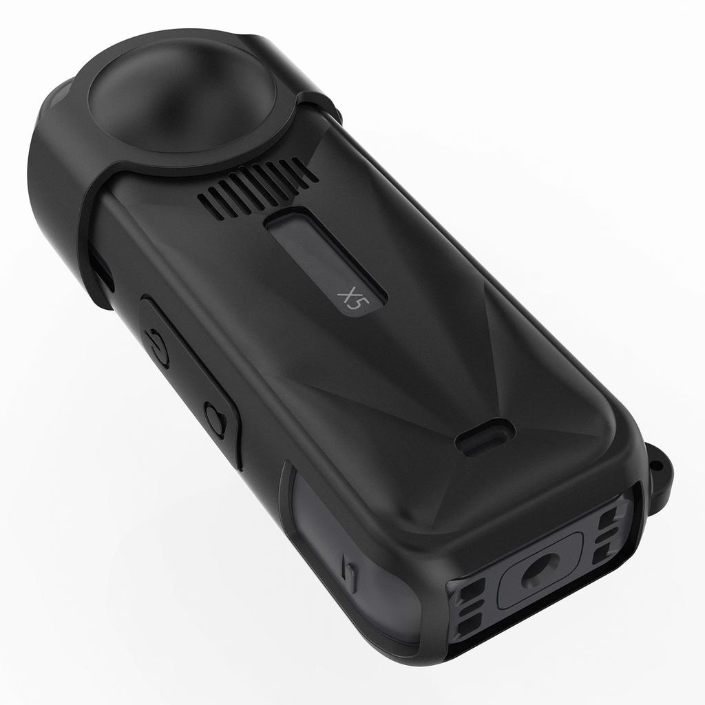 Silicone Case for Insta360 X5 Lens Protector Cover Screen Protector Body Protection Case for Insta360 X5 Camera Accessories