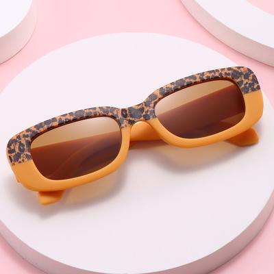 Fashion Kids Square Frame Sunglasses Vintage Uv400 Eye Protection Sun Glasses Children Retro Ultraviolet Eyewear