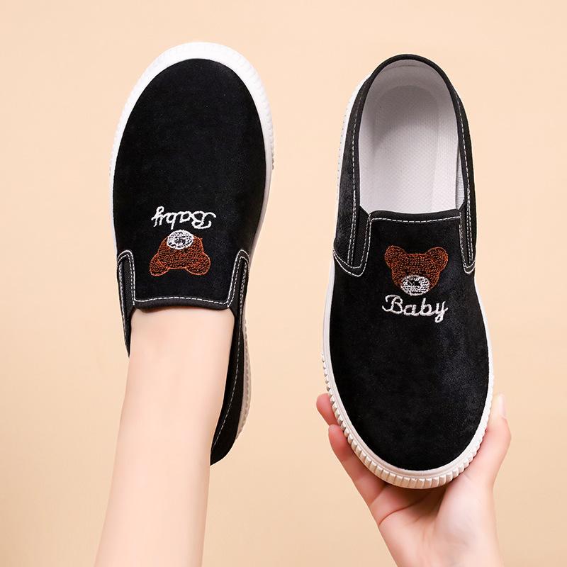 Spring and autumn new Internet celebrity ins Korean version of white shoes niche viral trends versatile soft-soled student shoes canvas shoes