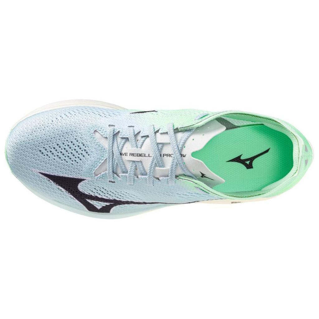 Mizuno Wave Rebellion Pro Low Neo Mint Unisex Sneakers Green Black Hint-Of-Mint U1GD254001