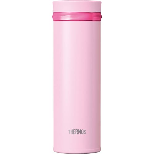 Thermos Water Bottle Vacuum Insulated Mobile Mug 350ml Shiny Pink JNO-352 SHP