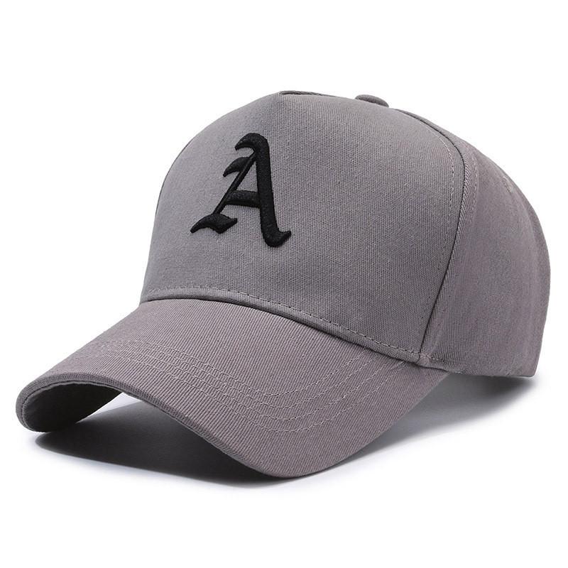 Cotton Baseball Cap With Embroidered Letters For Men Women Sun Protection