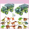 Mini Cute Dinosaur Trucks Triceratops Tyrannosaurus For Easy Grasp And Play