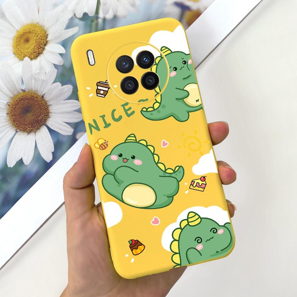 Astronaut Case For Honor 50 Lite Cover Huawei Nova 8i Funda Shockproo Soft Silicone Cute Back Cover on Nova8i Honor50 Lite Coque