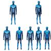 Trendy Blue Beetle Cosplay Jumpsuit Long Sleeve Polyester Costume For All Seasons