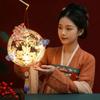 DIY Craft Kit Mid-Autumn Festival Lantern LED Glowing Cartoon Rabbit Lamp  Children