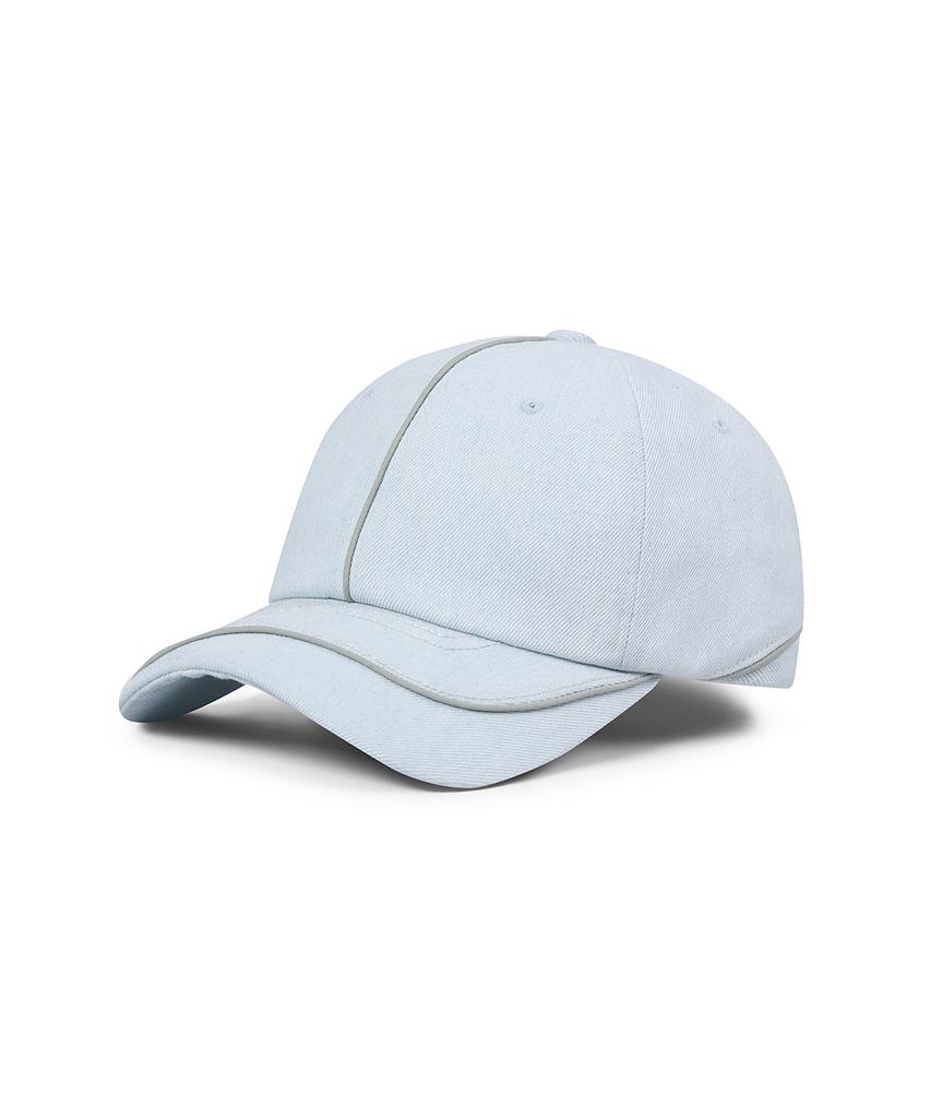 Aeneoaeswi Two Visor Denim Cap Light Blue
