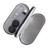Double Eyeglass Case Mirror and Lens Solution Bottle Dual Use Case, for Travel Layer