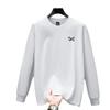 Trendy American Embroidered Puppy Men's Loose-Fit Round Neck Hoodie - Autumn/Winter Collection