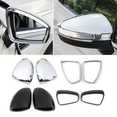 Για Volkswagen VW Tiguan MK2 2017-2019 Εξωτερικός Προφυλακτήρας Κατόπτρου Οπισθοθεάσεως Κάλυμμα Κέλυφος Πλαϊνό Καθρέπτη Αλεξήλιο Βροχής Διακοσμητικό