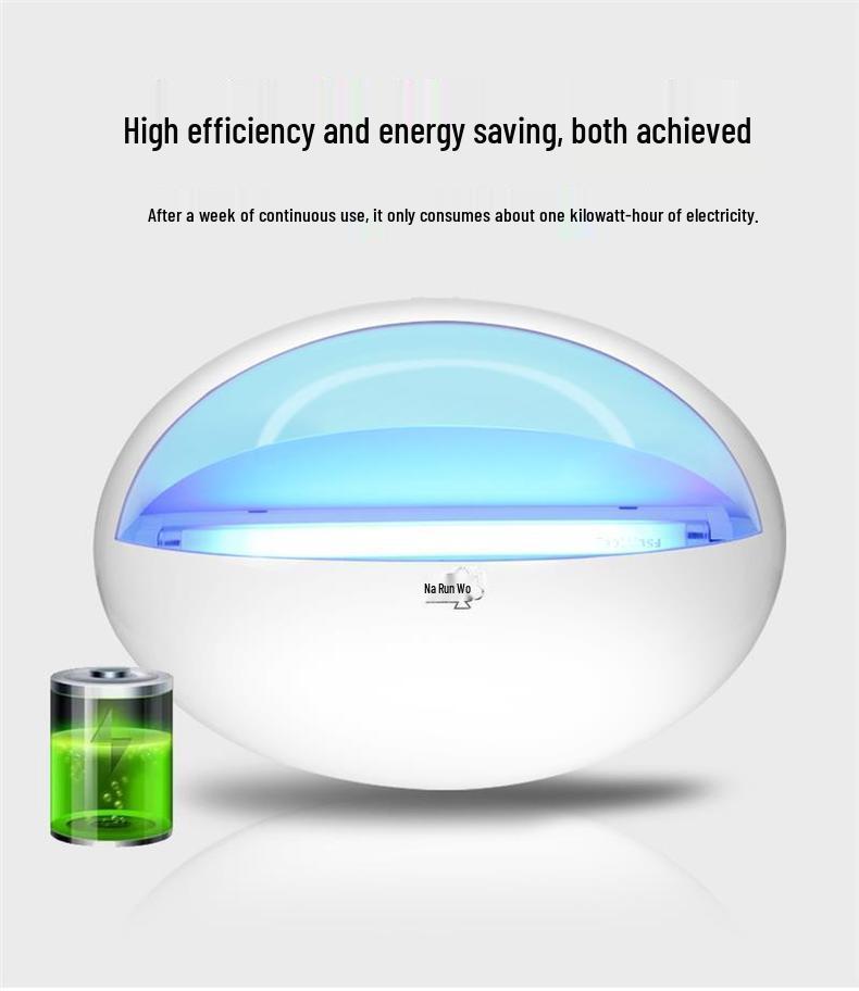 Wall-Mounted Indoor Mosquito & Fly Killer Lamp for Restaurants, Hotels, Shops, and Homes: Attracts & Traps Effectively