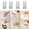 Multifunctional Keyboard Cleaning Brush Crevice Thermos Cup Lid Keyboard Bottle Mouth Brush Curved Handle