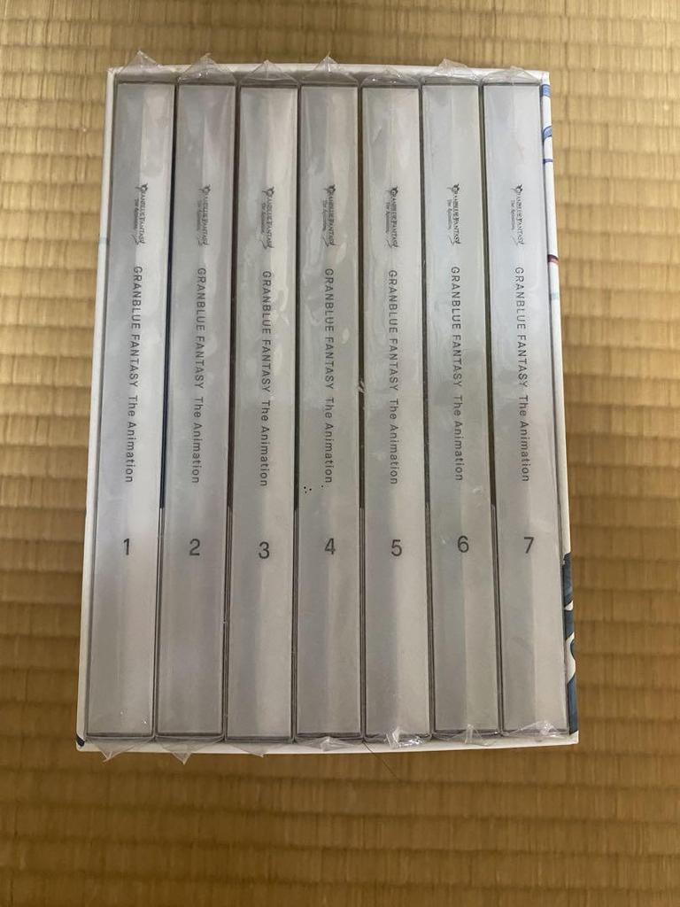 [USED] GRANBLUE FANTASY The Animation Complete 7-volume Set