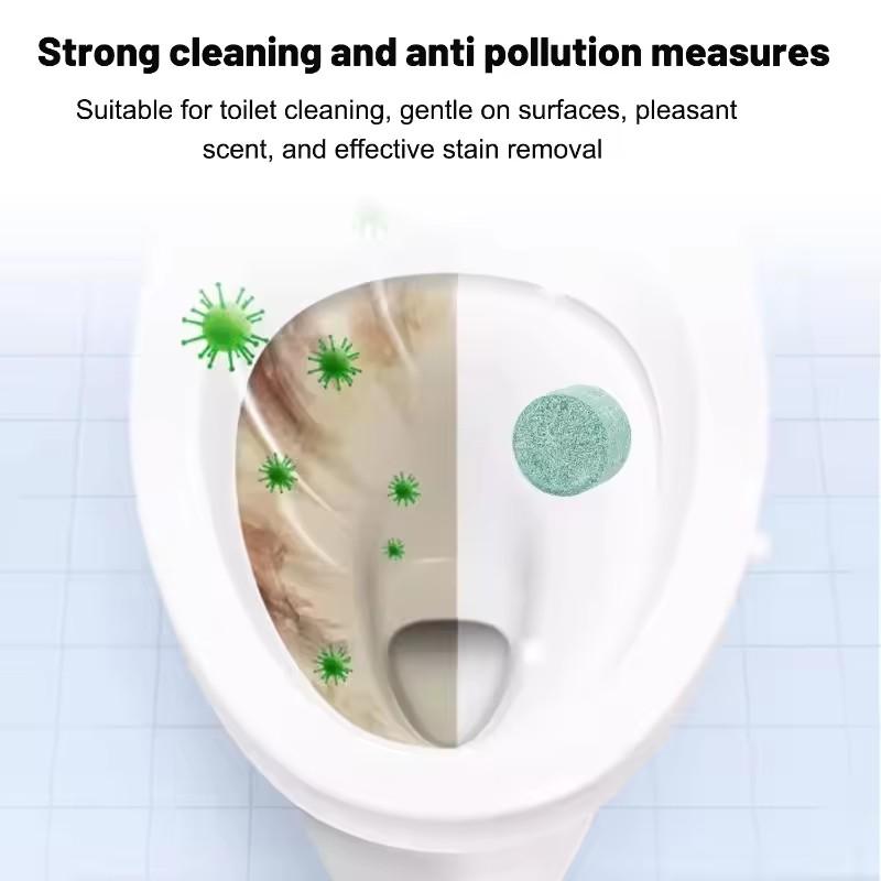 Powerful Toilet Cleaner for Descaling Deodorizing Long Lasting Effect Toilet Deodorizer Tablets for Bathroom