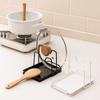 Rustproof Pan Pot Lid Holder Iron Shovel Spoon Rest Multifunctional Cutting Board Stand  Countertop