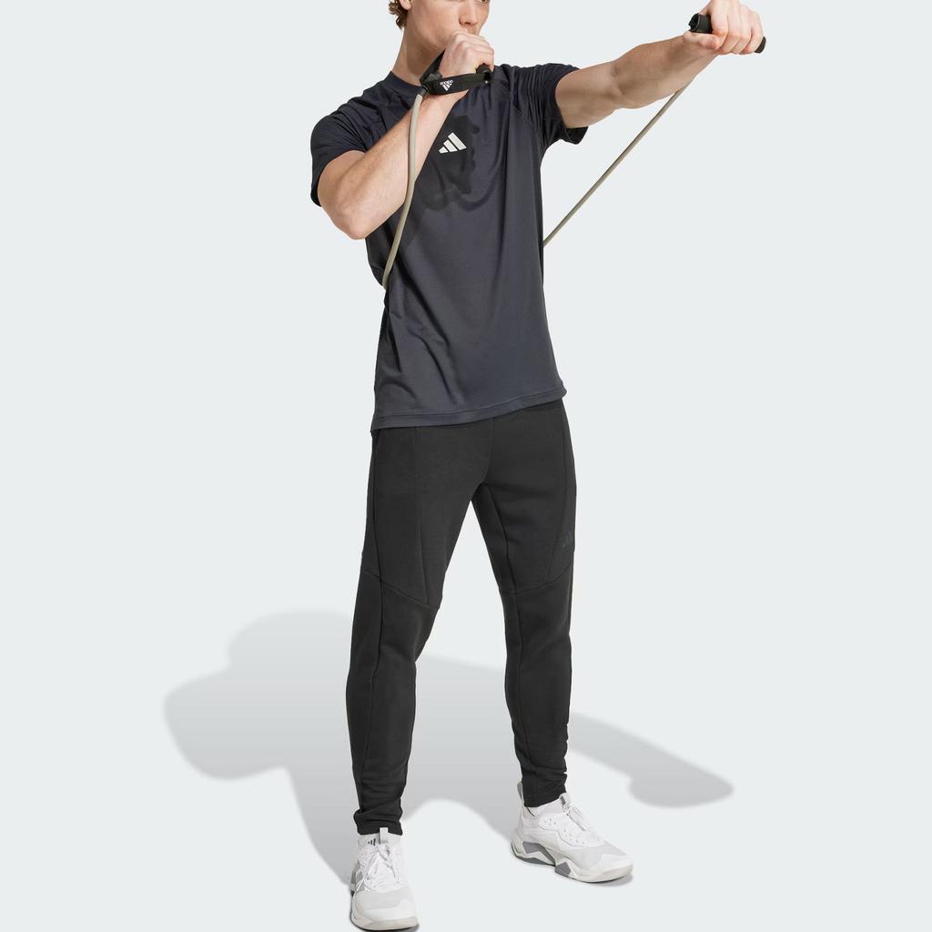 Adidas Gym+ T Shirt Men's Carbon Black JY9511