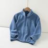 Kids Double Fleece Thickened Warm Casual Coat For Boys And Girls